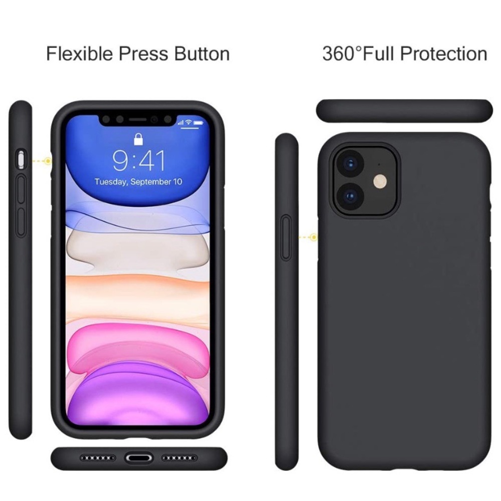 iPhone 11 Phone Case, Matte Black, Ultra Thin, Shockproof